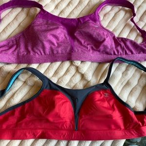 2 champion sports bras 34C